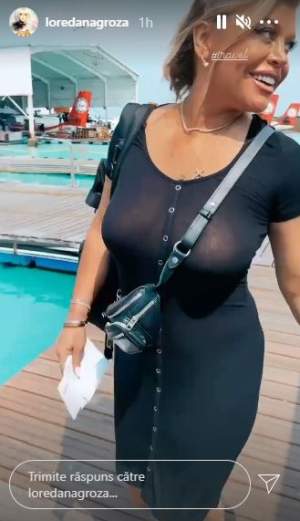 Loredana Groza a îmbrăcat cea mai transparentă rochie și a lăsat la vedere tot! Jurata X Factor face furori în Maldive / FOTO 