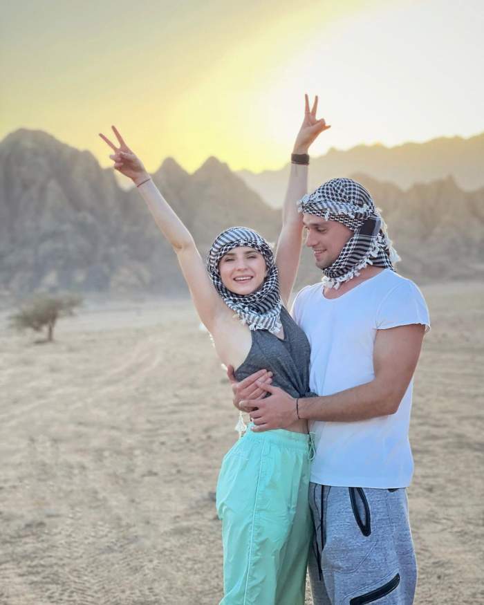 Vlad Gherman și Cristina Ciobănașu vacanta