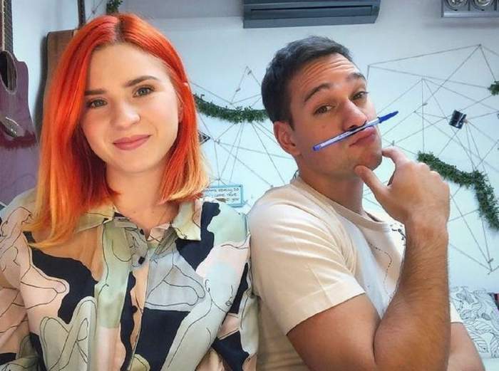 Vlad Gherman și Cristina Ciobănașu zambitori