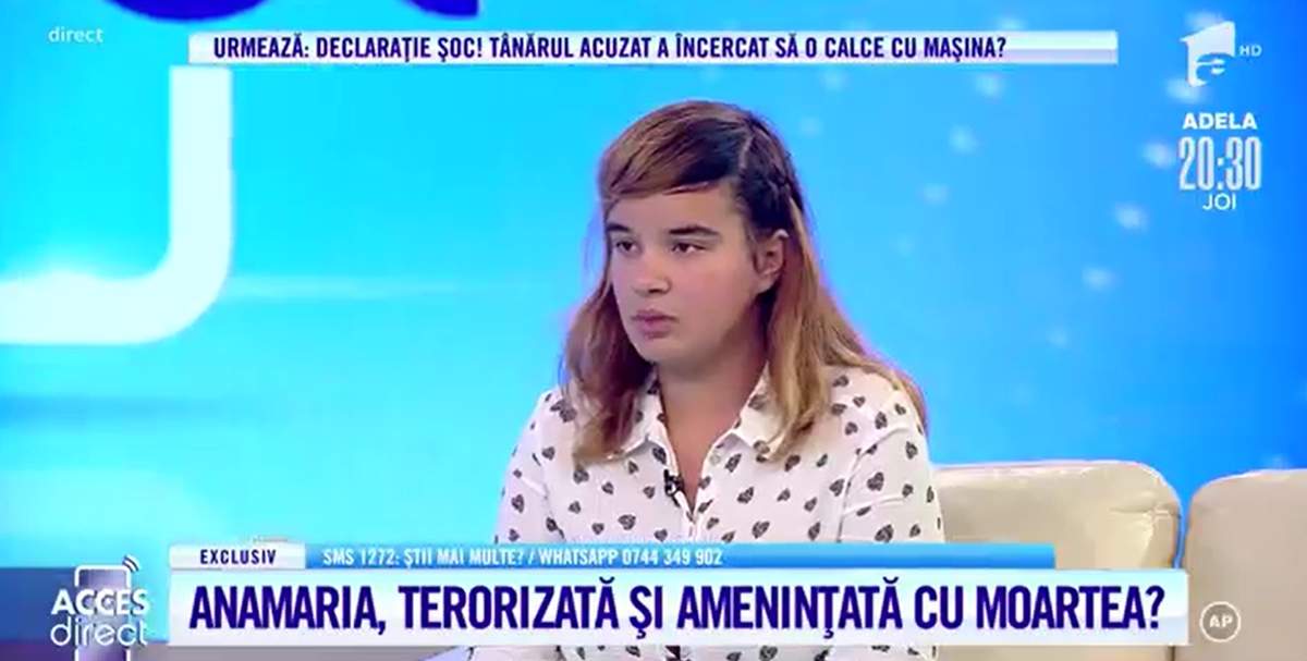 Acces Direct. Tânără de 18 ani, terorizată și amenințată cu moartea de vărul său! ”A vrut să dea cu mașina peste mine” / VIDEO