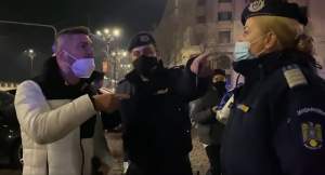 Jandarmerița care l-a „ars” pe vlogger-ul Andy Popescu, într-o situație delicată / „Jur să respect constituţia, legile ţării şi regulamentele militare!”