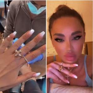 Gabi Bădălău i-a pus inelul pe deget? Ce imagini a postat Bianca Drăgușanu: ”Aur cu diamante!”