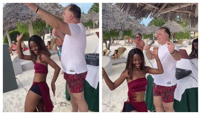 Vali Vijelie, vacanță de vis în Zanzibar. A dat petrecere pe plajă cu localnicii / VIDEO