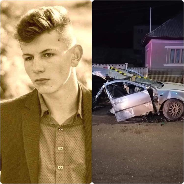 Elev decedat nevinovat la Rodna, în mașina unui prieten vitezoman! Automobilul în care se aflau circula cu peste 100 km/h