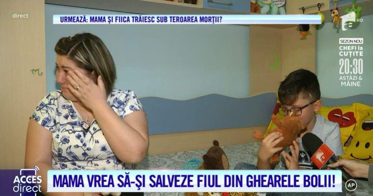 david baietelul care are nevoie de bani pentru a invinge boala si mama sa plangand acces direct