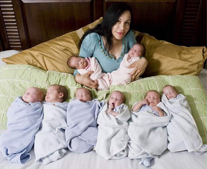 Cum arată femeia care a născut opt bebeluși de-odată! Octomomama are în total 14 copii
