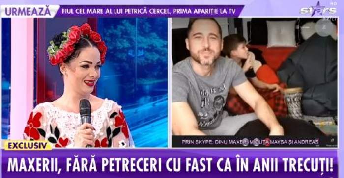 Colaj foto cu Deea și Dinu Maxer