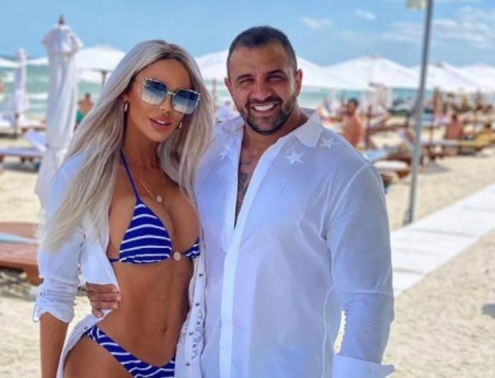 Bianca Drăgușanu și Alex Bodi, în perioada în care formau un cuplu.