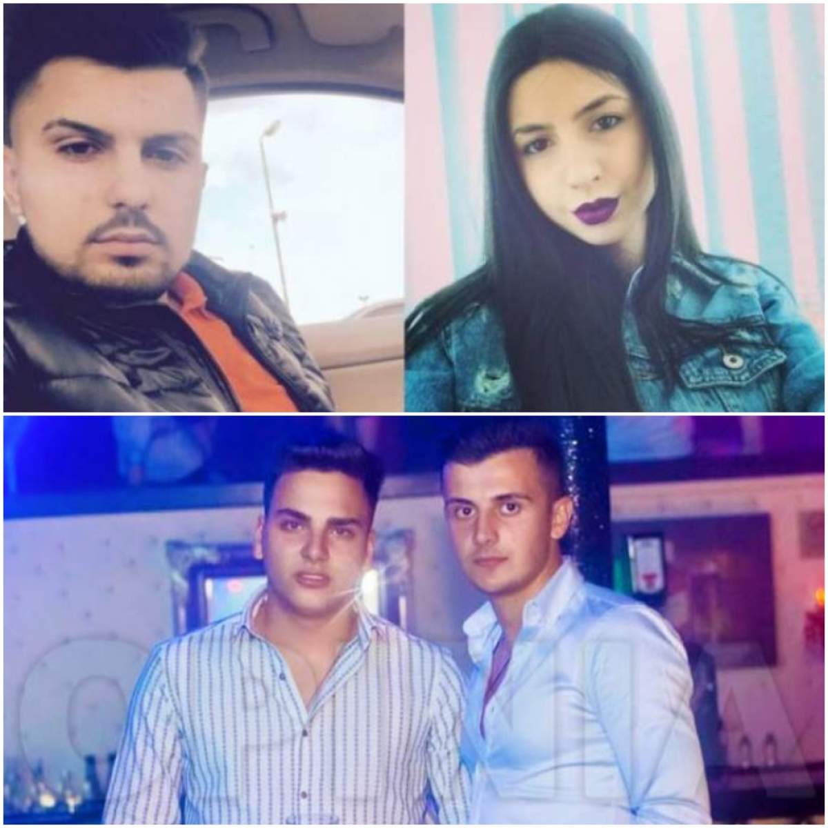 Colaj cu Valentina Nica în perioada în care trăia/ Cosmin Dan, Radu Clonț și Alexandru Naum.