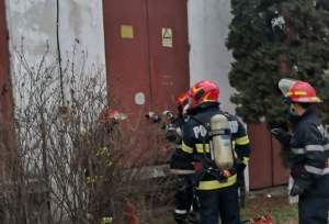 Incendiu la Spitalul din Dej. Două autospeciale ale pompierilor au intervenit, după ce un panou electric a luat foc