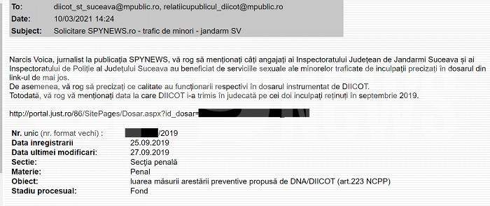 Polițiști și jandarmi, „iubiții” elevelor din dosarul de trafic de minori / Răsturnare de situație în dosarul subofițerului IJJ Suceava acuzat de proxenetism