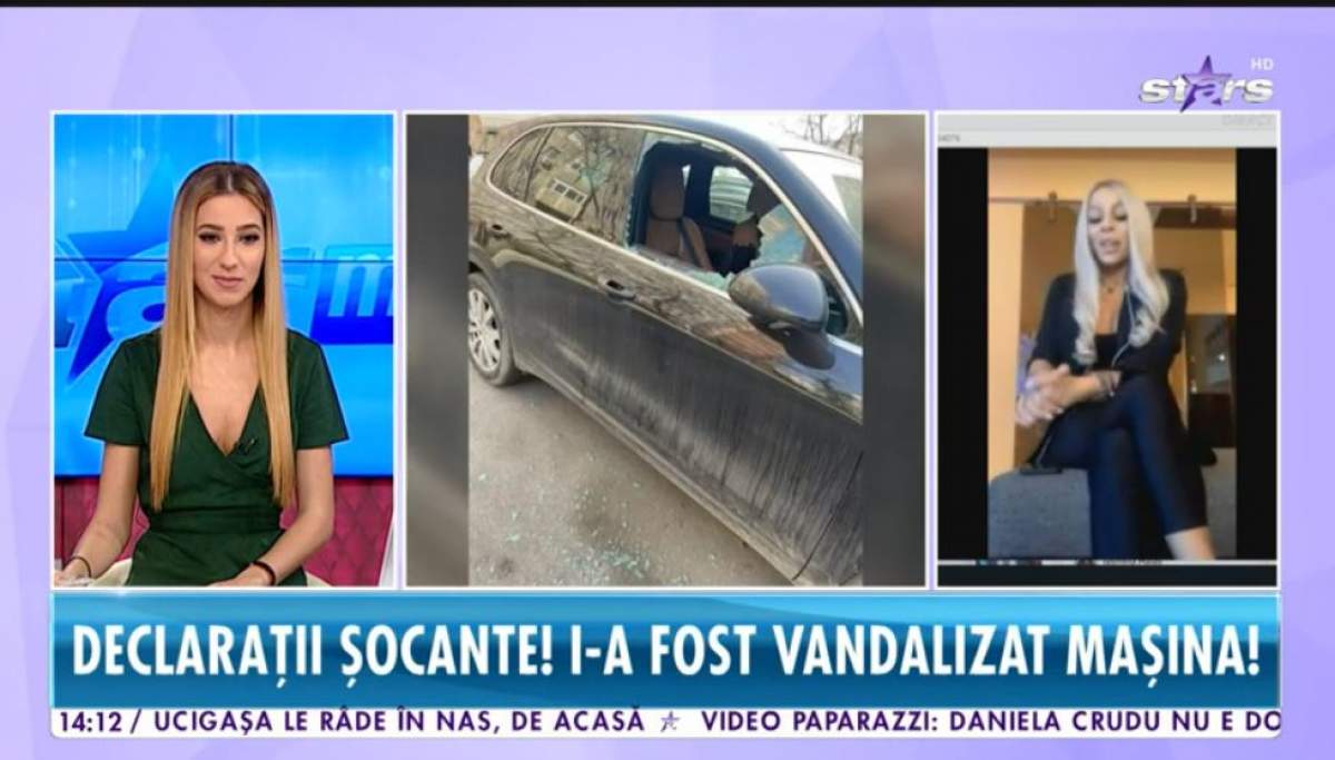 Iasmina Halas a vorbit la Antena Stars despre masina care i-a fost sparta