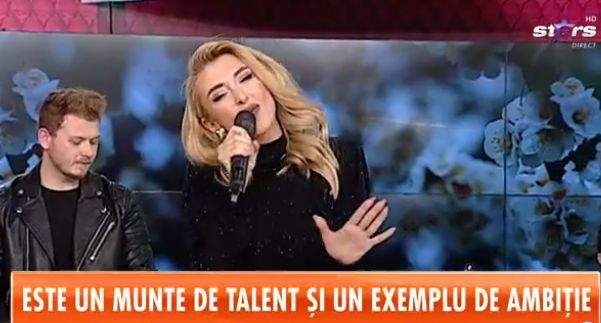Andreea Bălan cântă la Antena Stars