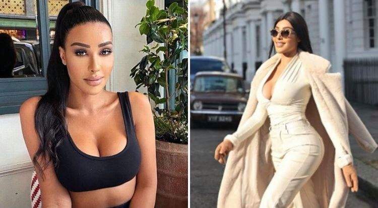 O tânără a cheltuit peste un milion de lire pentru a arăta ca idolul său, Kim Kardashian. Cât de mult seamănă acum cele două/ FOTO