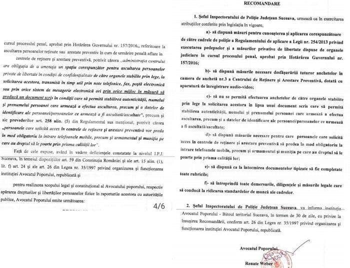 Șefii Poliției recunosc faptul că au încălcat drepturile omului / Document exclusiv