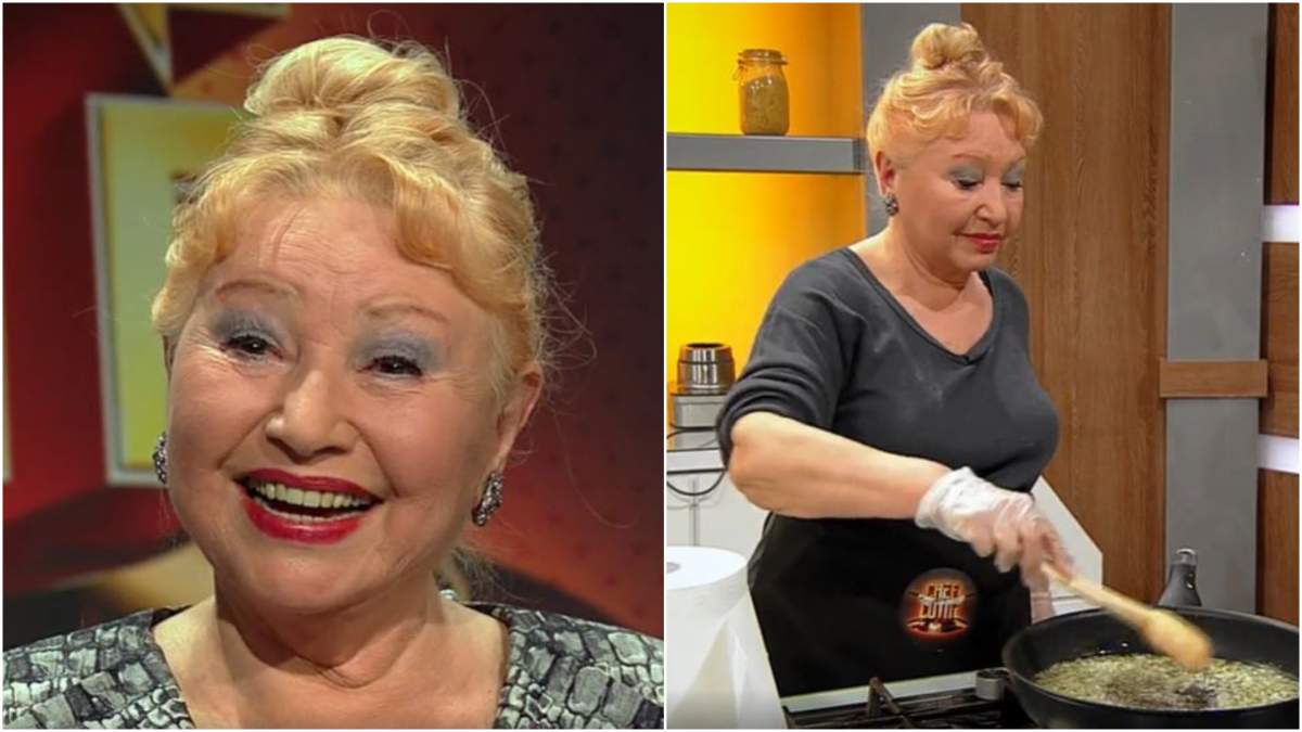 Captură cu Rodica Popescu Bitănescu în platou la Chefi la cuțite.