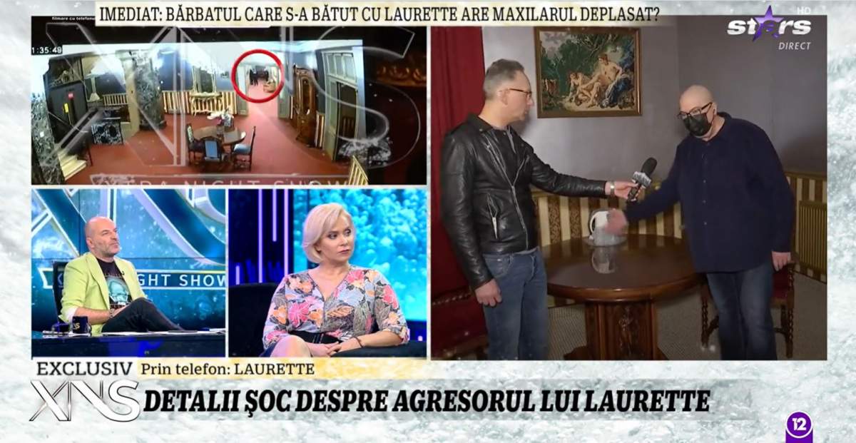 Filmul evenimentelor din noaptea în care Laurette a fost bătută cu sălbăticie de un bărbat cunoscut pe internet: „Am căzut în capcană” / VIDEO