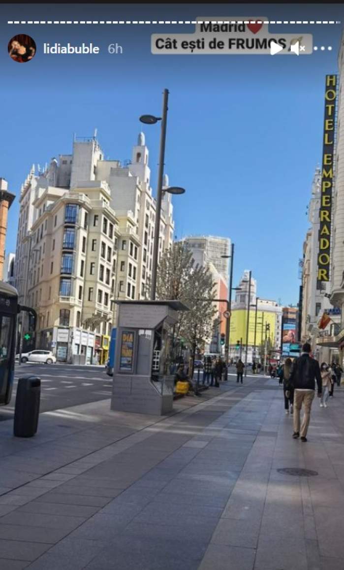 Ce o supără pe Lidia Buble în Madrid. Artista iubește orașul, dar nu și regulile: „Mă oftic de mor”