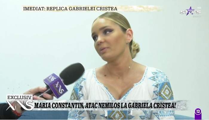 Maria Constantin ofera interviu la Xtra Night Show