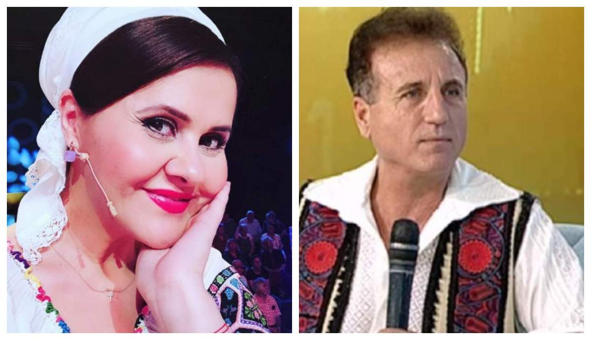 Niculina Stoican si Constantin Enceanu sunt la doua emisiuni TV diferite, poarta costum popular