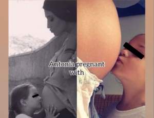 Antonia a apărut cu burtica de gravidă pe Internet! Iubita lui Alex Velea și-a luat toți fanii prin surprindere / FOTO