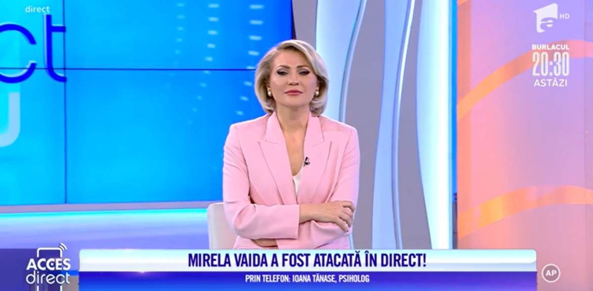Acces Direct. Mirela Vaida, amenințată de Magdalena Șerban! Criminala de la metrou o hărțuiește pe prezentatoare de luni bune / VIDEO