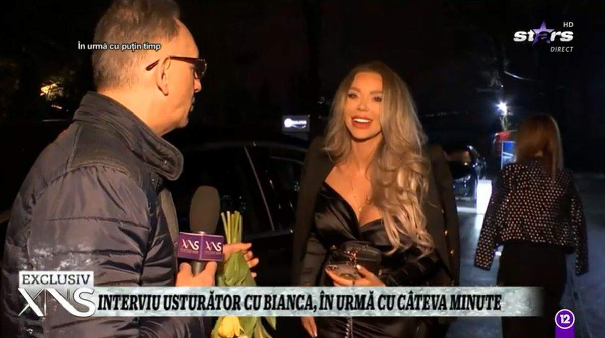 bianca dragusanu eleganta in oras interviu xtra night show