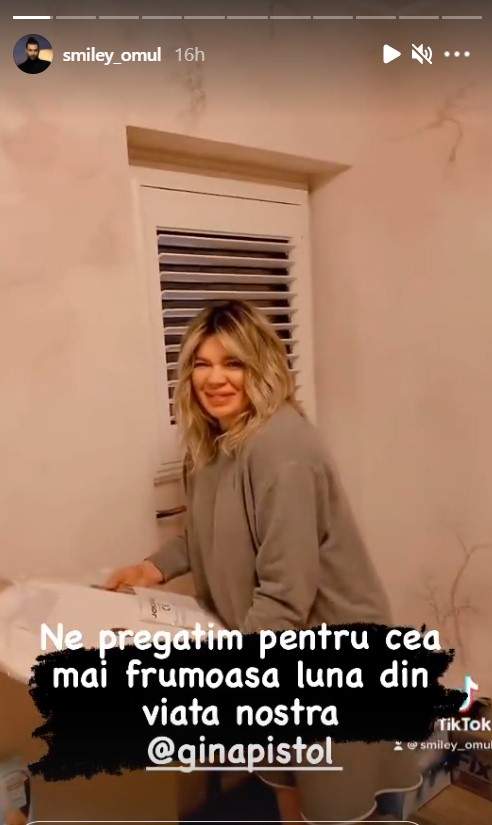 Gina Pistol și Smiley au finalizat pregătirile pentru venirea fetiței lor. Cum arată camera micuței /  FOTO