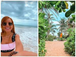 Carmen Grebenișan a trecut de la Cancun la Tulum. Roșcata se răsfață în vacanță alături de iubitul ei / FOTO
