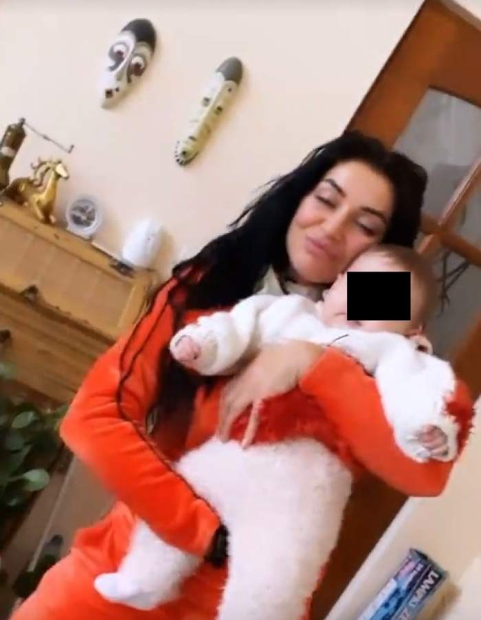 Elena Ionescu, pregătită să fie mamă din nou? Vedeta s-a atașat foarte mult de fetița Sânzianei Buruiană / VIDEO