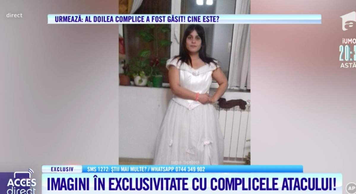 Acces Direct. Ea e complicele atacatoarei Mirelei Vaida! A însoțit-o pe femeie până la platou și i-a dat indicații
