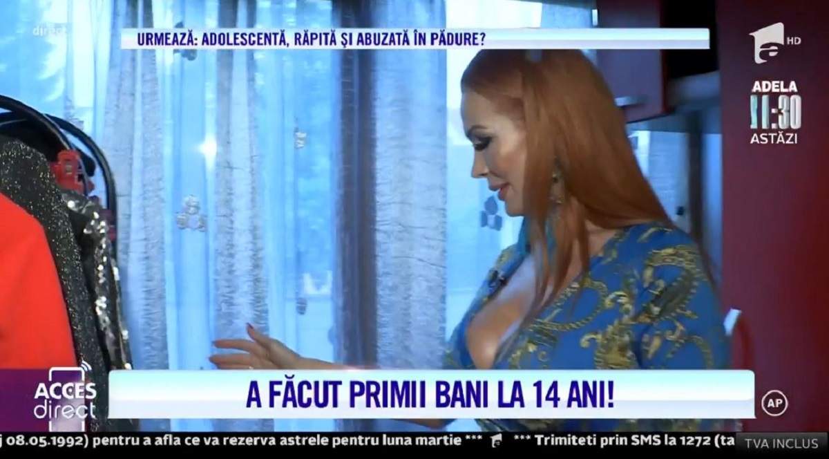 Acces Direct. Nico Delinescu, dressing uriaș, cu sute de rochii mulate: „De la 14 ani mi-am câștigat primii bani” / VIDEO