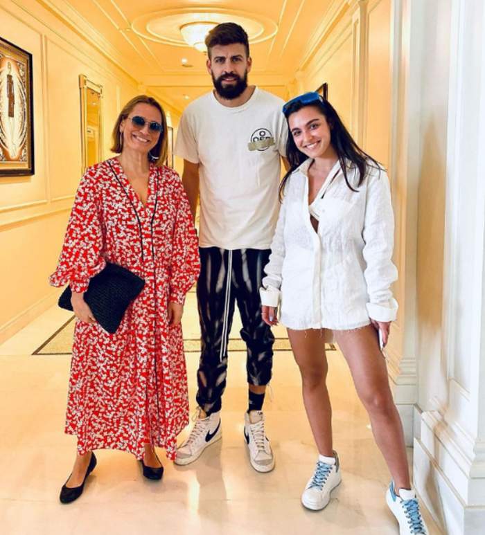 andreea esca si alexia eram s-au fotografiat cu Gerard Piqué