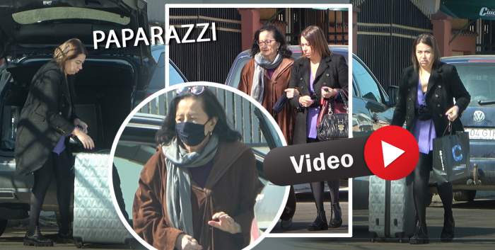 Oana Roman se gândește tot timpul la sănătatea celei care i-a dat viață. Imagini exclusive cu vedeta și mama ei, înainte de a fi internată pentru o lună / PAPARAZZI