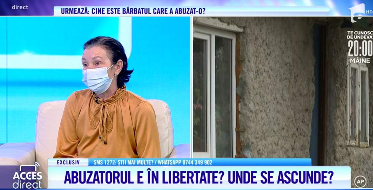 Acces Direct. Femeie abuzată chiar de prietenul fiului ei. Agresorul se află în libertate: ”L-am văzut o singură dată”