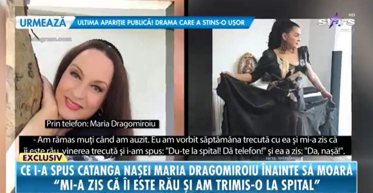 Maria Dragomiroiu, vorbind la Antena Stars