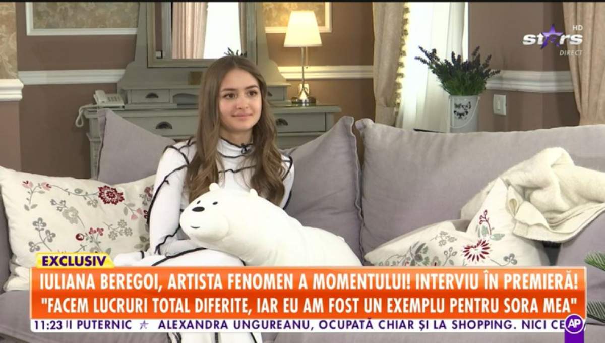 Iuliana Beregoi a oferit un interviu pentru Antena Stars acasa