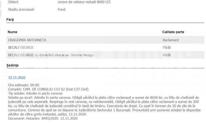 Gigi Becali, scandal total, pentru 1.800 de euro / Milionarul joacă tare