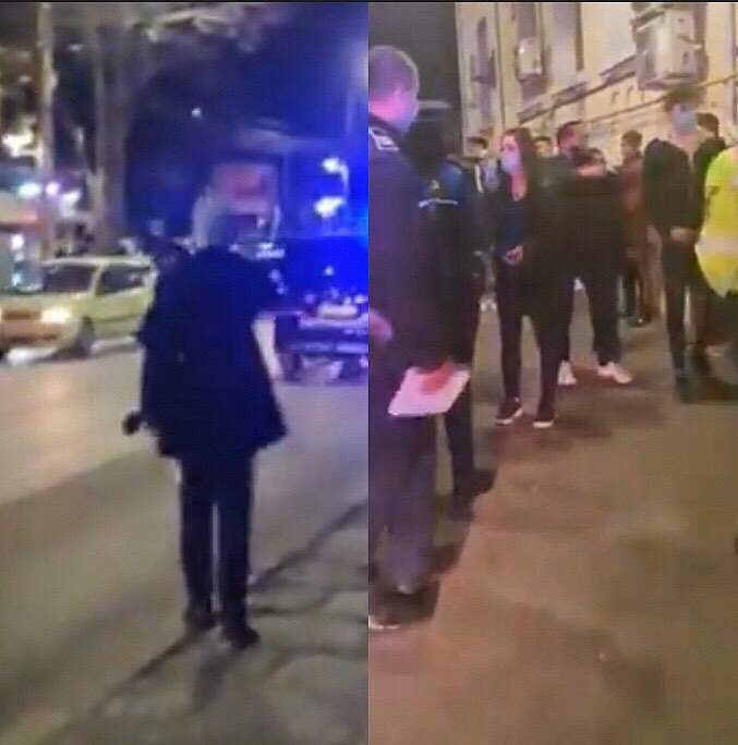 Scene șocante la Brăila în timpul unui protest! Un tânăr a fost grav rănit după ce a fost aruncat în duba jandarmilor