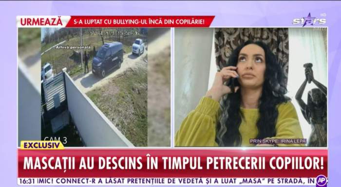 Irina Lepa a vorbit la Antena Stars despre cum casa i-a fost sparta de mascati