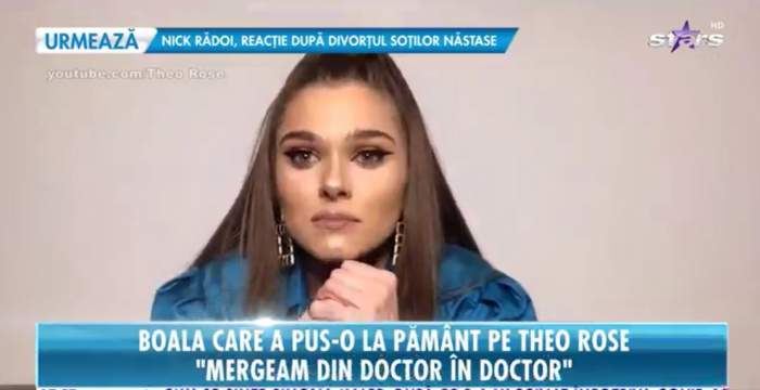 Theo Rose, pe mâinile medicilor! Cu ce boală cruntă s-a confruntat artista: „Nu mă mai puteam controla”