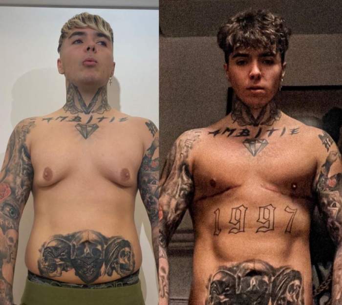 Cum a slăbit Lino Golden, ”fiul adoptiv” al lui Alex Velea, 30 de kilograme în 3 luni!