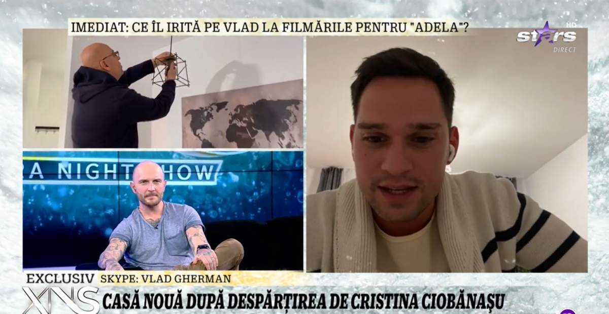 Cum arată apartamentul lui Vlad Gherman după despărțirea de Cristina Ciobănașu! Actorul încă își revine după separare: „Îmi prinde bine” / VIDEO