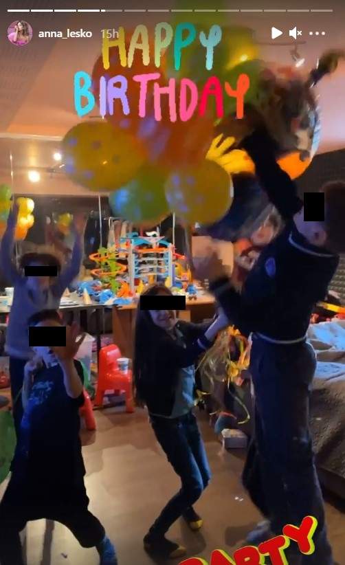 Băiețelul Annei Lesko a împlinit 7 ani. Cum a sărbătorit artista ziua de naștere a fiului ei / FOTO