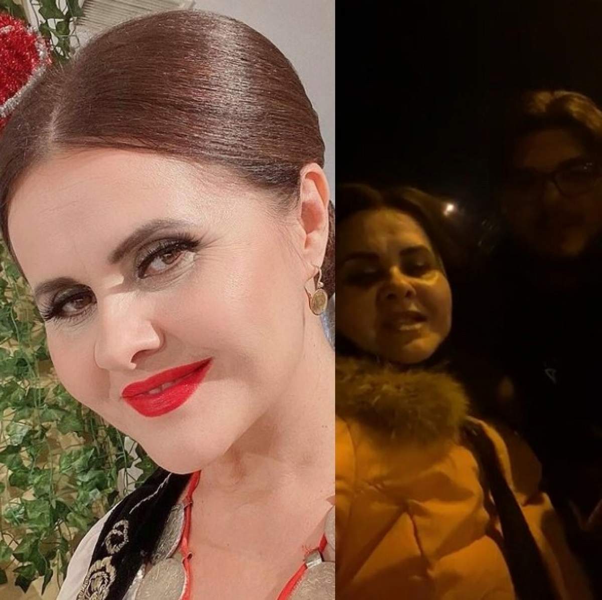 Niculina Stoican, prezentă la protestul din Târgu Jiu! Artista e nemulțumită de măsurile restrictive impuse de autorități / FOTO