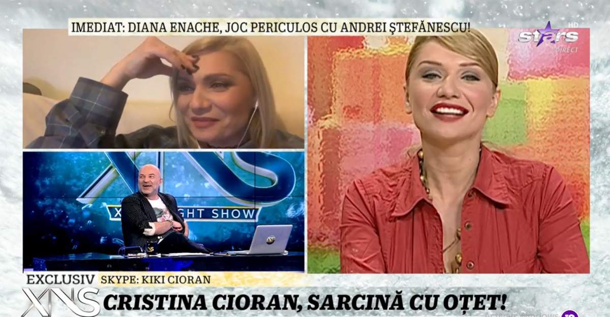 Cu ce probleme se confruntă în sarcină Cristina Cioran! Actrița a dezvăluit la Xtra Night Show ce pofte ciudate are / VIDEO
