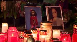 Durere fără margini pentru familiile celor două fete ucise în cartierul Andronache. Au fost înmormântate una lângă alta