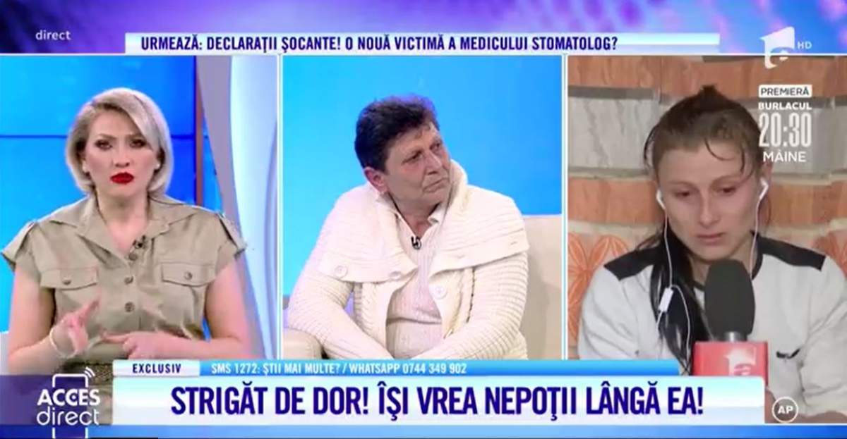 Acces Direct. O bunică disperată își vrea nepoții lângă ea! Femeia își acuză fiica că nu are grijă de cei cinci copii: „I-a făcut pentru alocație / VIDEO