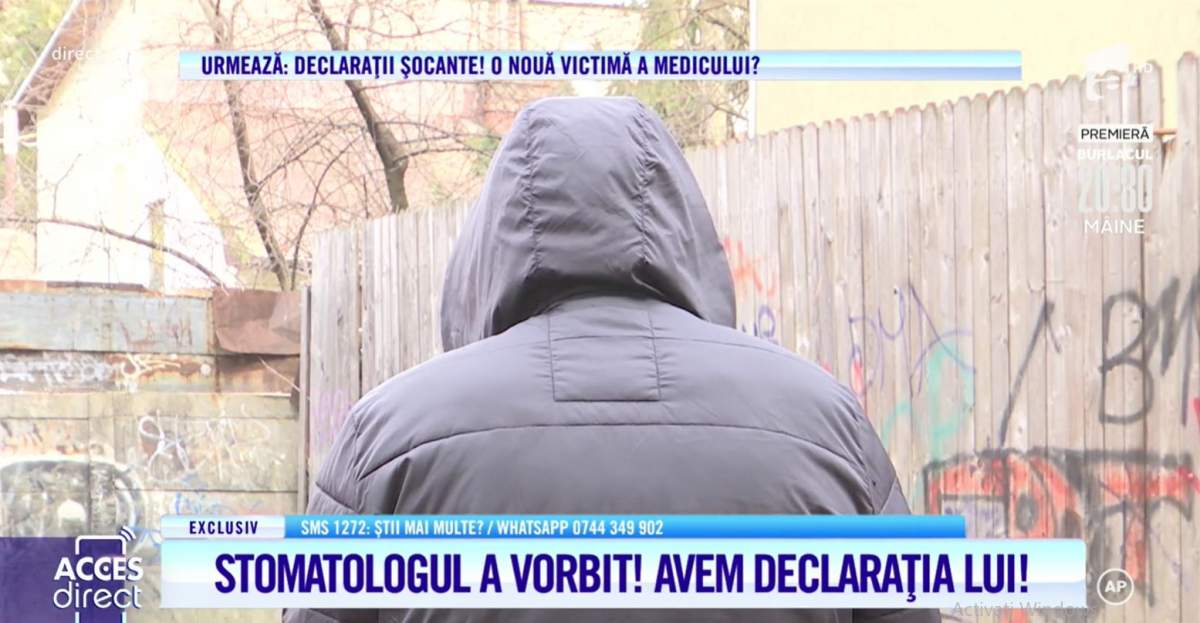 Acces Direct. Medicul stomatolog acuzat de viol rupe tăcerea! Cum se apără dentistul: „A spus că vine cu mine” / VIDEO