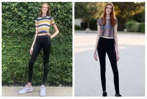 Cum arată Maci Currin, tânăra cu cele mai lungi picioare din lume. Adolescenta de 17 ani a intrat în Cartea Recordurilor! / FOTO